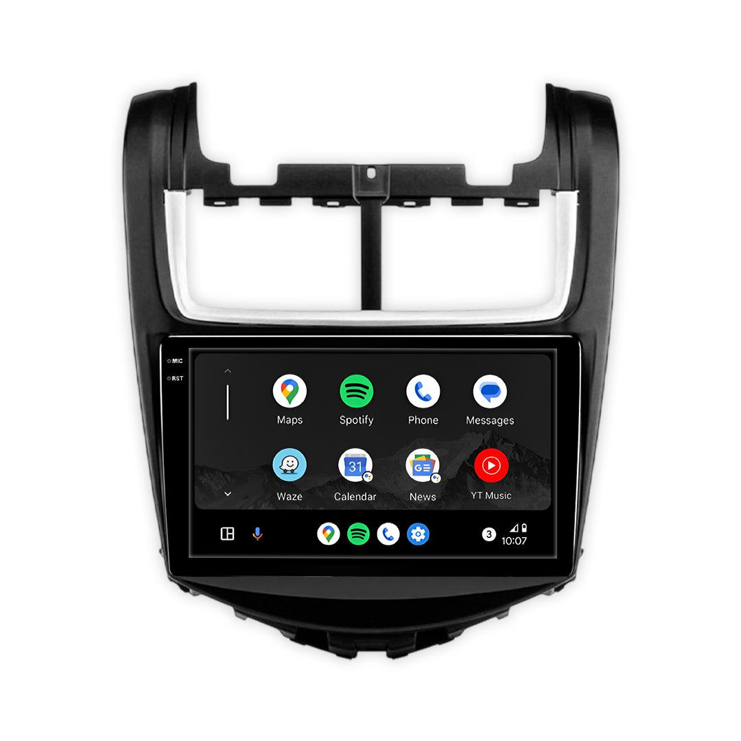 Chevrolet Aveo (2006 - 2024) Autoestéreo Android 9" Inalámbrico con CarPlay y Android Auto