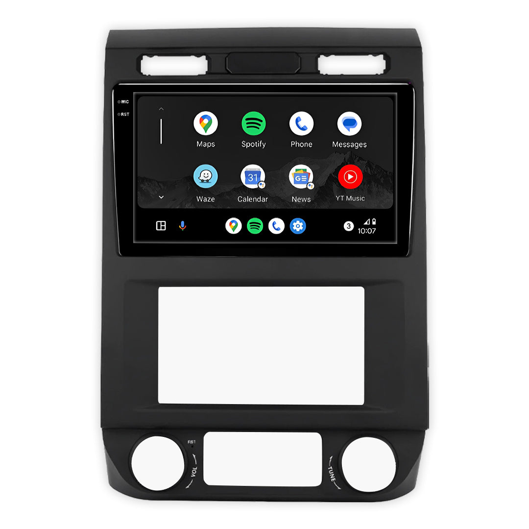 Ford F-150 (2015-2021) Unidad principal inalámbrica Android 13 de 9" para Apple CarPlay/Android Auto