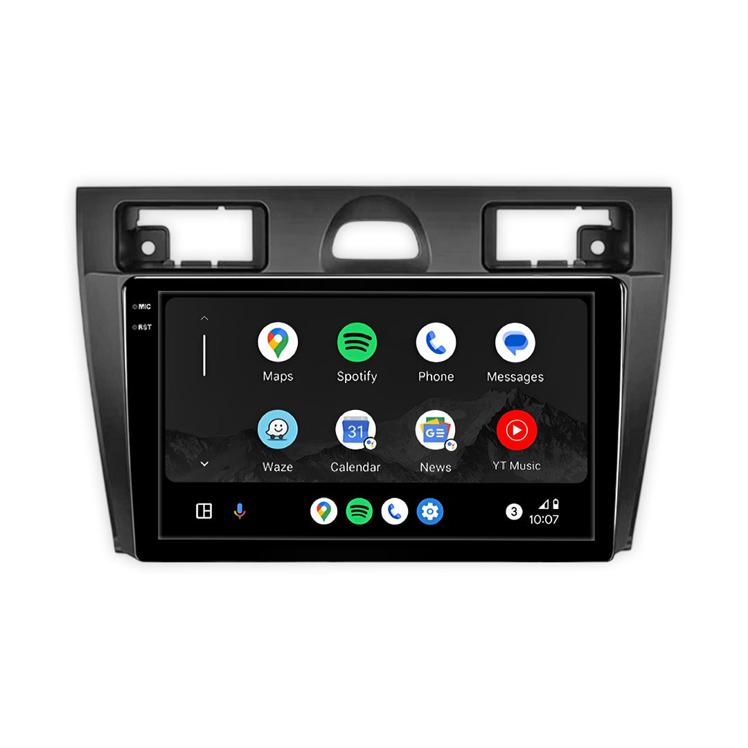 Unidad principal inalámbrica Android 13 de 9" para Ford Fiesta (2002-2019) con Apple CarPlay y Android Auto
