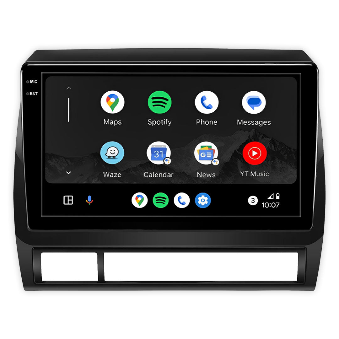 Toyota Tacoma (2005-2016) Unidad principal inalámbrica Android 13 de 9" para Apple CarPlay/Android Auto