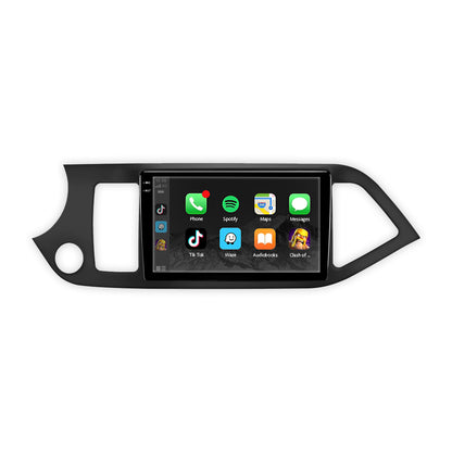 Kia Picanto (2015-2018) Unidad principal inalámbrica Android 13 de 9" para Apple CarPlay/Android Auto