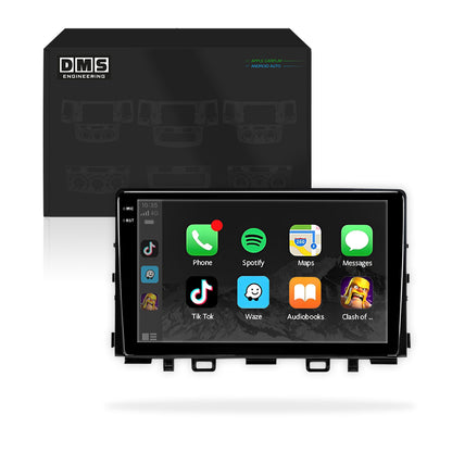 Kia Rio (2018-2024) Unidad principal inalámbrica Android 13 de 9" para Apple CarPlay/Android Auto