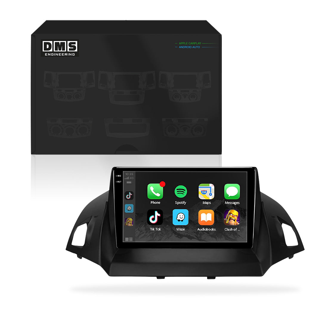 Unidad principal inalámbrica Android 13 de 9" para Ford Escape (2022-2026) con Apple CarPlay y Android Auto