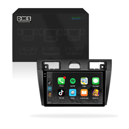 Unidad principal inalámbrica Android 13 de 9" para Ford Fiesta (2002-2019) con Apple CarPlay y Android Auto