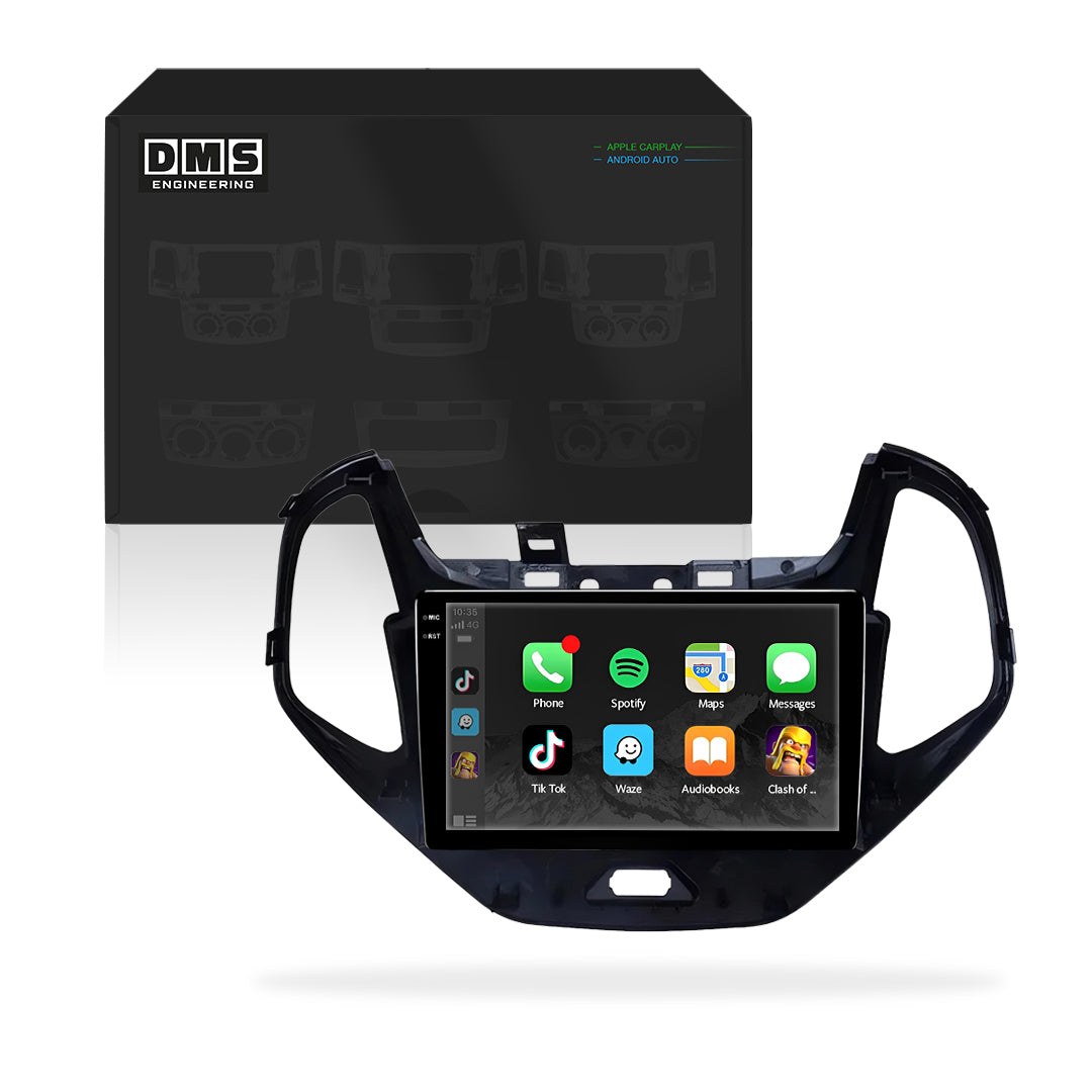 Ford Figo (2019-2026) Unidad principal inalámbrica Android 13 de 9" para Apple CarPlay/Android Auto