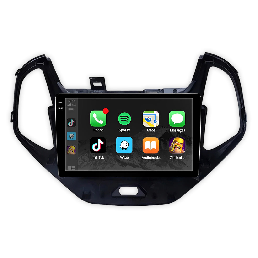 Ford Figo (2019-2026) Unidad principal inalámbrica Android 13 de 9" para Apple CarPlay/Android Auto