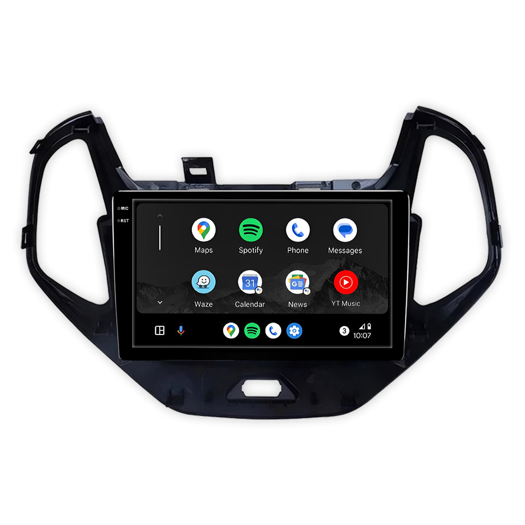 Ford Figo (2019-2026) Unidad principal inalámbrica Android 13 de 9" para Apple CarPlay/Android Auto
