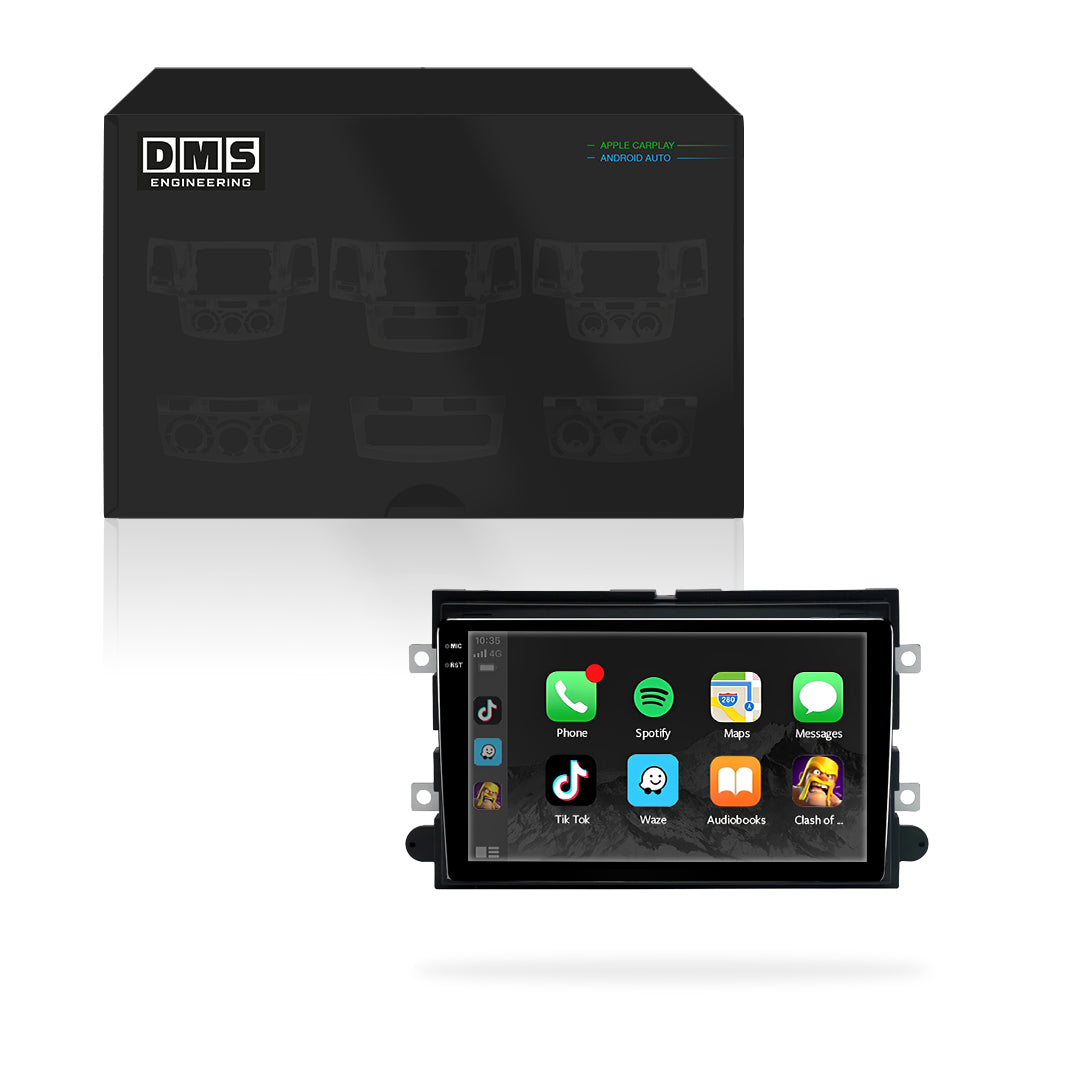 Ford Fusion (2006-2013) Unidad principal inalámbrica Android 13 de 9" para Apple CarPlay/Android Auto