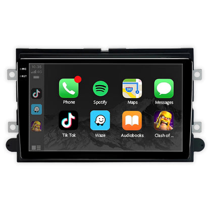 Ford Fusion (2006-2013) Unidad principal inalámbrica Android 13 de 9" para Apple CarPlay/Android Auto