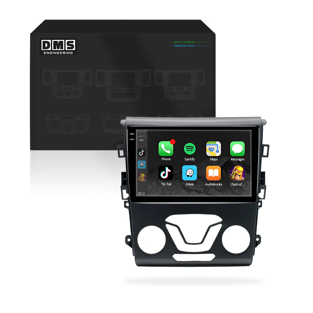 Unidad principal inalámbrica Android 13 de 9" para Ford Fusion (2013-2020) con Apple CarPlay y Android Auto