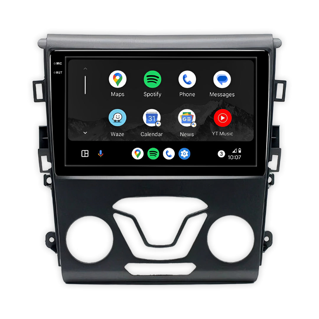Unidad principal inalámbrica Android 13 de 9" para Ford Fusion (2013-2020) con Apple CarPlay y Android Auto