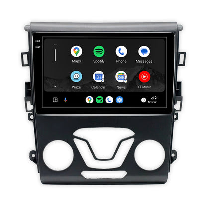 Unidad principal inalámbrica Android 13 de 9" para Ford Fusion (2013-2020) con Apple CarPlay y Android Auto