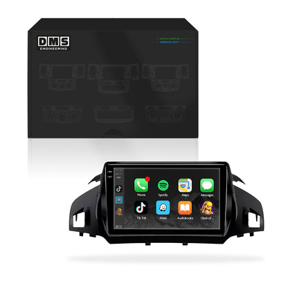 Ford Kuga (2013 - 2019) Autoestéreo Android 9" Inalámbrico con CarPlay y Android Auto