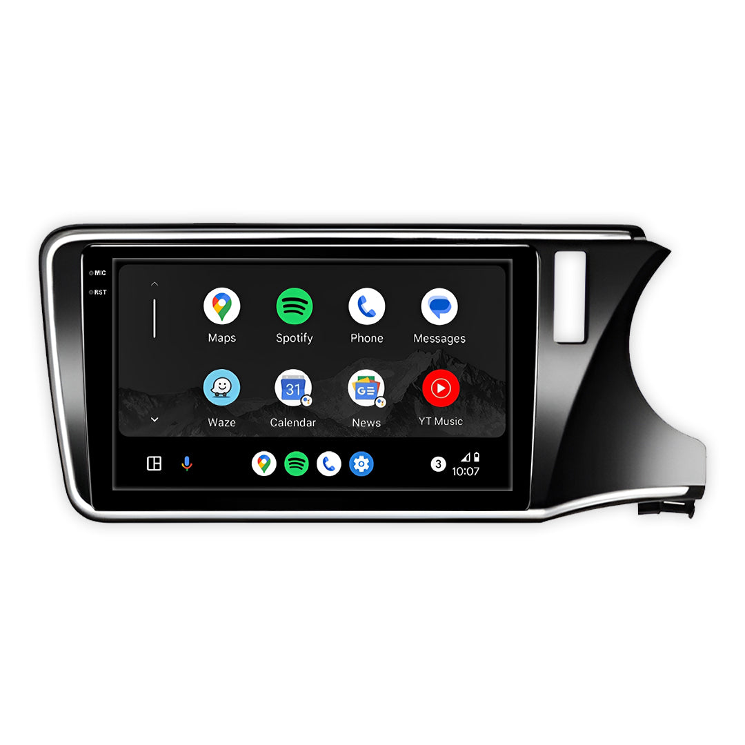 Honda City (2014-2020) Unidad principal inalámbrica Android 13 de 9" para Apple CarPlay/Android Auto
