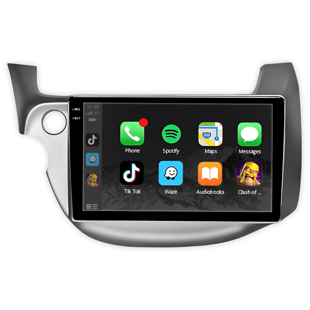 Honda Fit (2014-2020) Unidad principal inalámbrica Android 13 de 9" para Apple CarPlay/Android Auto
