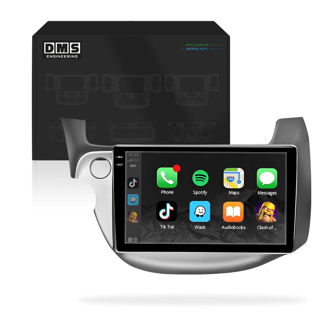 Honda Fit (2014-2020) Unidad principal inalámbrica Android 13 de 9" para Apple CarPlay/Android Auto