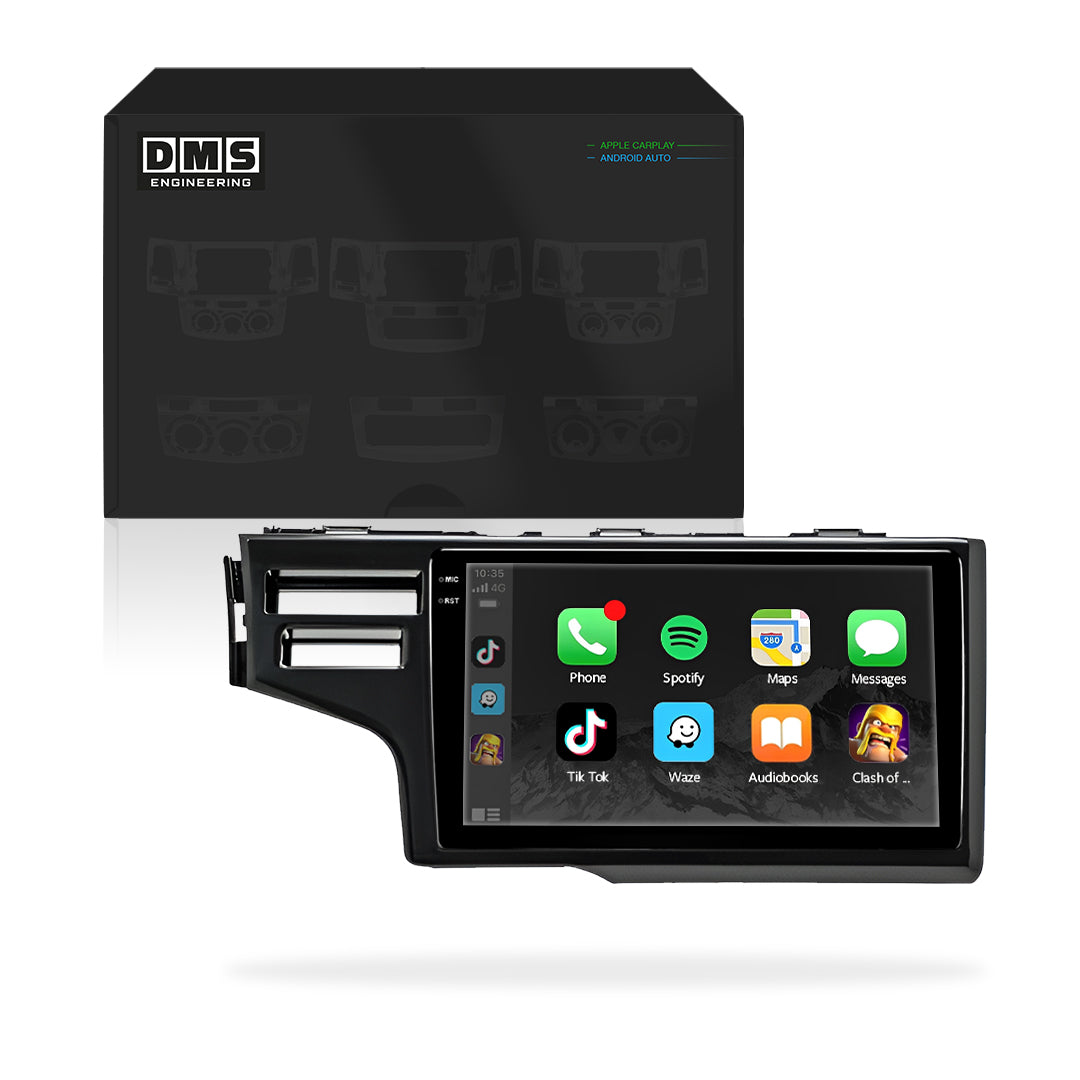 Honda Fit (2020-2026) Unidad principal inalámbrica Android 13 de 9" para Apple CarPlay/Android Auto
