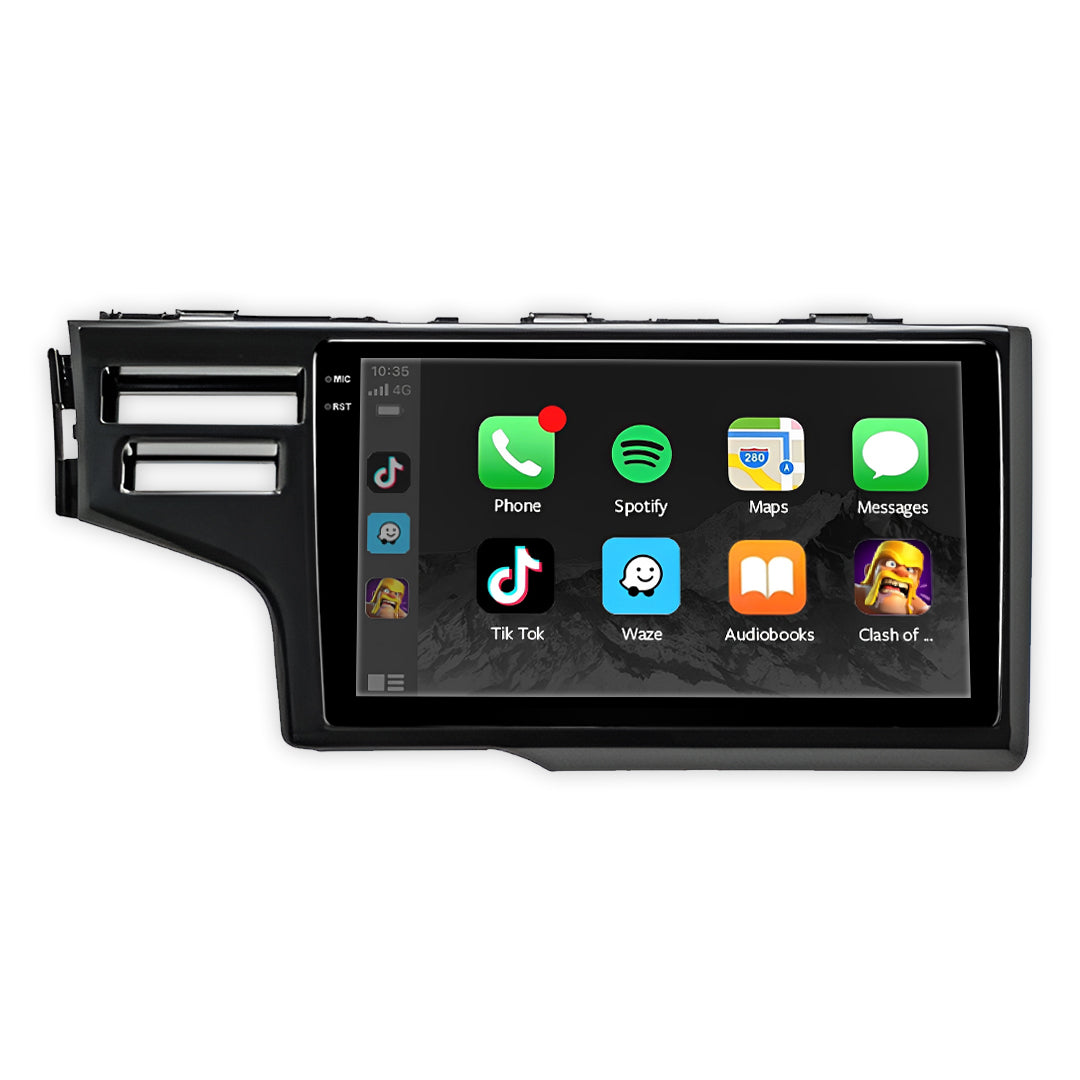 Honda Fit (2020-2026) Unidad principal inalámbrica Android 13 de 9" para Apple CarPlay/Android Auto