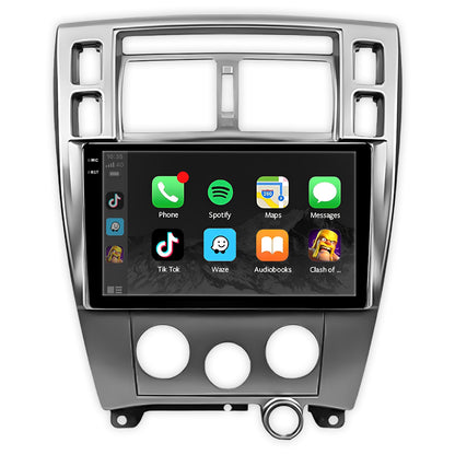 Hyundai Tucson (2010-2016) Unidad principal inalámbrica Android 13 de 9" para Apple CarPlay/Android Auto