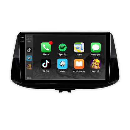 Hyundai i30 (2012-2020) Unidad principal inalámbrica Android 13 de 9" para Apple CarPlay/Android Auto