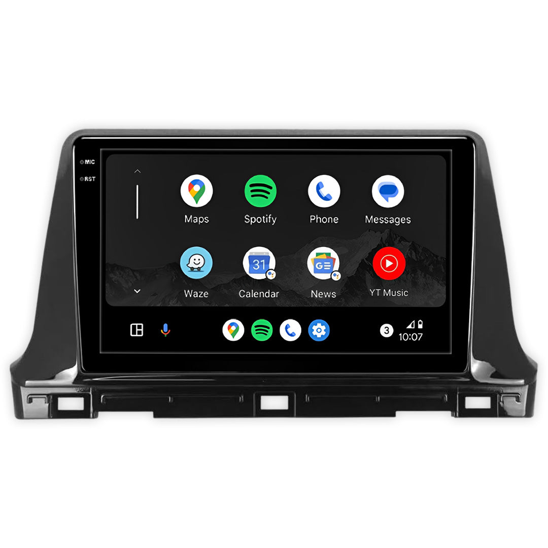 Kia Seltos (2023 - 2026) Autoestéreo Android 9" Inalámbrico con CarPlay y Android Auto