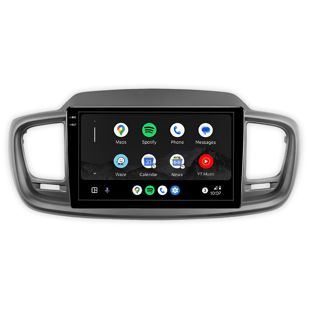 Kia Sorento (2018 - 2021) Autoestéreo Android 9" Inalámbrico con CarPlay y Android Auto