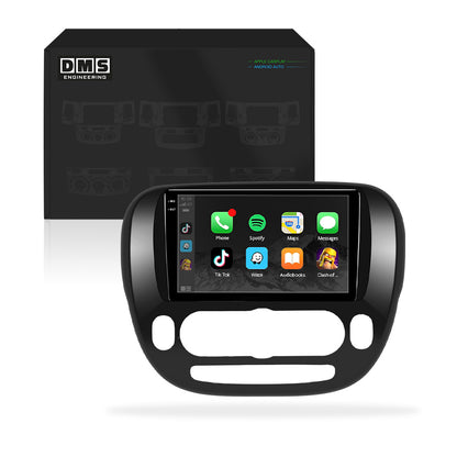 Kia Soul (2014 - 2020) Autoestéreo Android 9" Inalámbrico con CarPlay y Android Auto