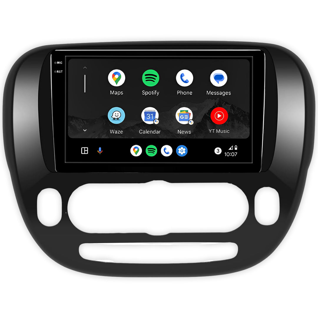 Kia Soul (2014 - 2020) Autoestéreo Android 9" Inalámbrico con CarPlay y Android Auto
