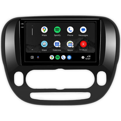 Kia Soul (2014 - 2020) Autoestéreo Android 9" Inalámbrico con CarPlay y Android Auto