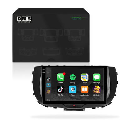 Kia Soul (2020-2023) Unidad principal inalámbrica Android 13 de 9" para Apple CarPlay/Android Auto