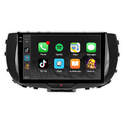 Kia Soul (2020-2023) Unidad principal inalámbrica Android 13 de 9" para Apple CarPlay/Android Auto