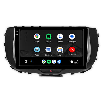 Kia Soul (2023-2026) Unidad principal inalámbrica Android 13 de 9" para Apple CarPlay/Android Auto