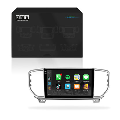 Kia Sportage (2023-2026) Unidad principal inalámbrica Android 13 de 9" para Apple CarPlay/Android Auto