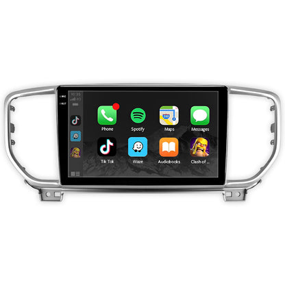 Kia Sportage (2023-2026) Unidad principal inalámbrica Android 13 de 9" para Apple CarPlay/Android Auto