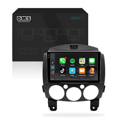 Mazda 2 (2023-2026) Unidad principal inalámbrica Android 13 de 9" para Apple CarPlay/Android Auto