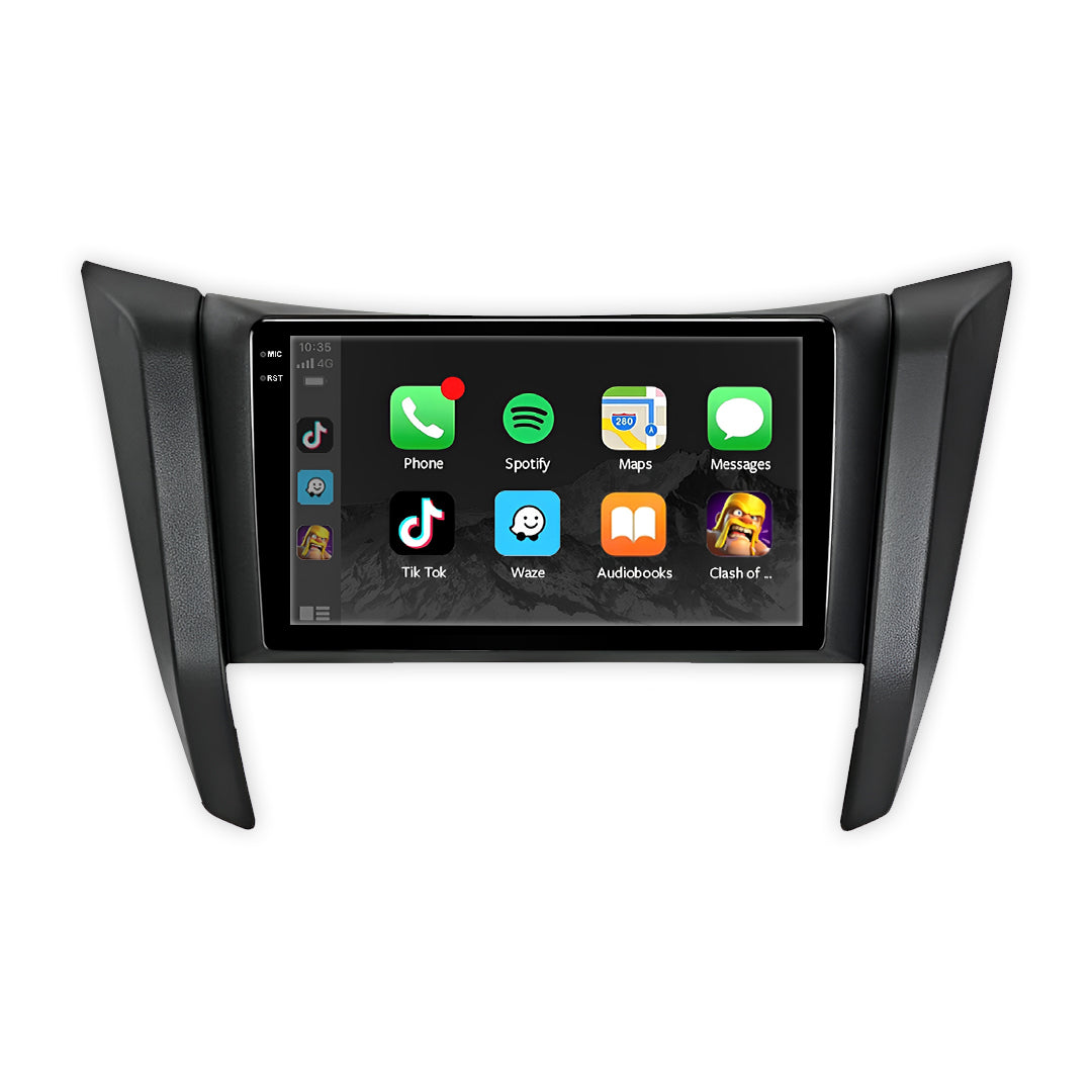 Nissan Frontier (2021 - 2026) Autoestéreo Android 9" Inalámbrico con CarPlay y Android Auto