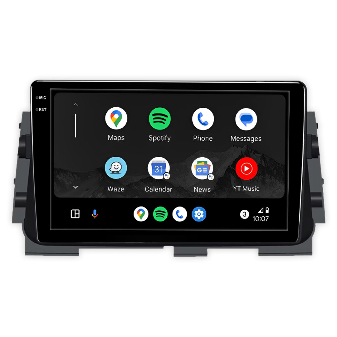 Nissan Kicks (2017-2021) Unidad principal inalámbrica Android 13 de 9" para Apple CarPlay/Android Auto