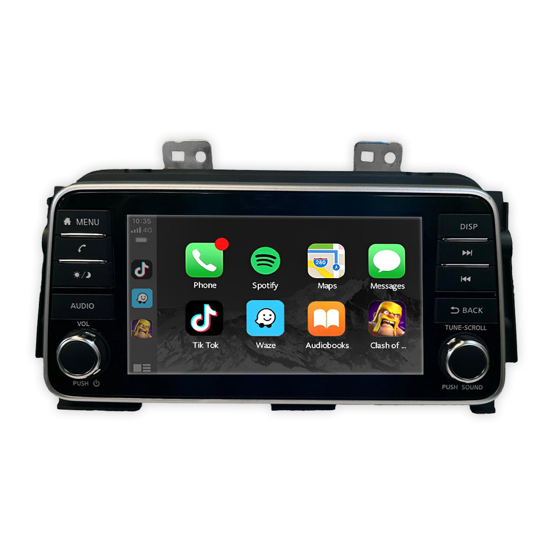 Nissan Kicks (2021 - 2026) Autoestéreo Android 9" Inalámbrico con CarPlay y Android Auto