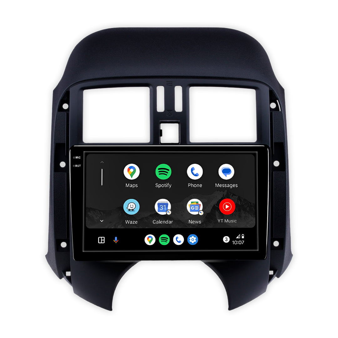 Nissan March (2020-2023) Unidad principal inalámbrica Android 13 de 9" para Apple CarPlay/Android Auto