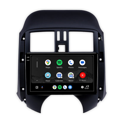 Nissan March (2020-2023) Unidad principal inalámbrica Android 13 de 9" para Apple CarPlay/Android Auto