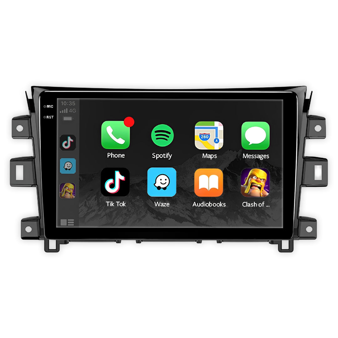 Nissan NP300 (2015-2026) Unidad principal inalámbrica Android 13 de 9" para Apple CarPlay/Android Auto