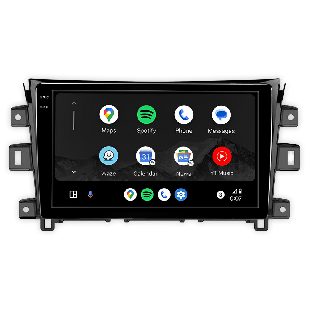 Nissan NP300 (2015-2026) Unidad principal inalámbrica Android 13 de 9" para Apple CarPlay/Android Auto