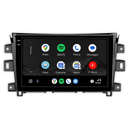 Nissan NP300 (2015-2026) Unidad principal inalámbrica Android 13 de 9" para Apple CarPlay/Android Auto