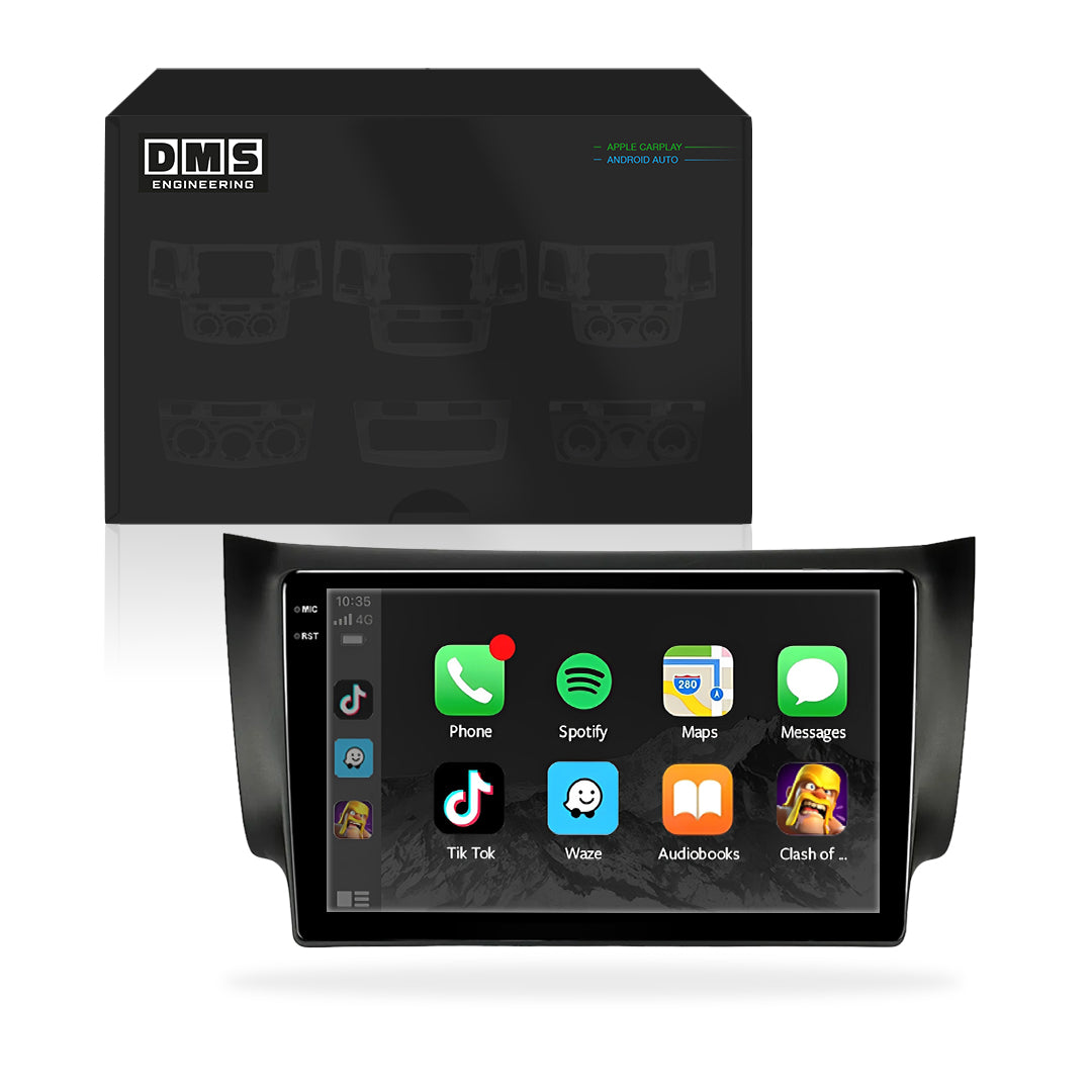 Nissan Tsuru (2010-2017) Unidad principal inalámbrica Android 13 de 9" para Apple CarPlay/Android Auto
