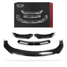 Tesla Model 3 (2017 - 2024) Black With Strut Rods and Side Skirt Front Splitters