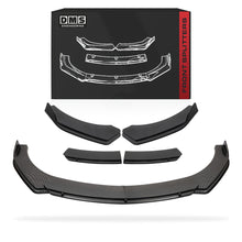 Tesla Model S (2013 - 2024) Carbon Fiber Painted With Strut Rods Front Splitters