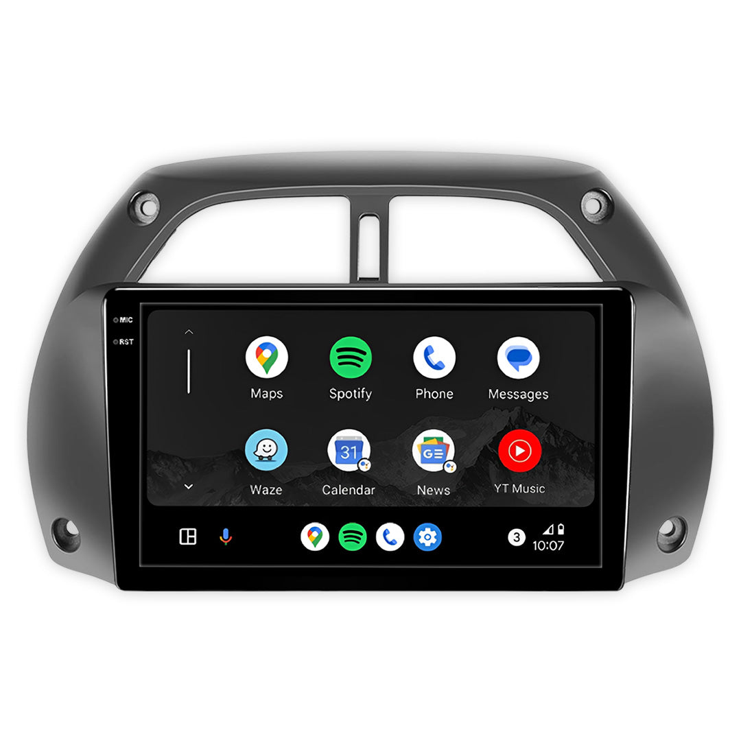 Toyota Yaris (2016 - 2019) Autoestéreo Android 9" Inalámbrico con CarPlay y Android Auto