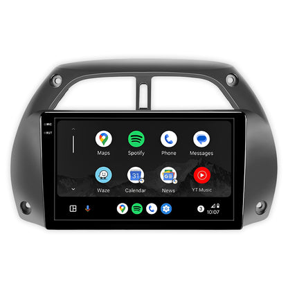 Toyota Yaris (2016 - 2019) Autoestéreo Android 9" Inalámbrico con CarPlay y Android Auto