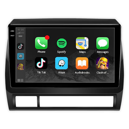 Toyota Tacoma (2005-2016) Unidad principal inalámbrica Android 13 de 9" para Apple CarPlay/Android Auto