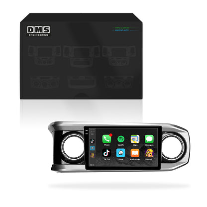 Toyota Tacoma (2016-2020) Unidad principal inalámbrica Android 13 de 9" para Apple CarPlay/Android Auto